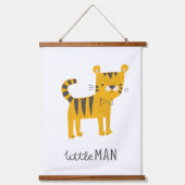 リトルマン |タイガーボウタイ 吊り下げ型タペストリー (正面)