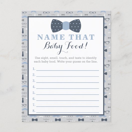 リトルマン ベイビーシャワーゲーム, ベビーフード, おむつ (正面)