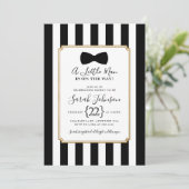 リトルマン ベビーシャワー招待状 招待状 (スタンド正面)