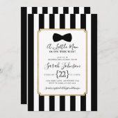 リトルマン ベビーシャワー招待状 招待状 (正面/裏面)