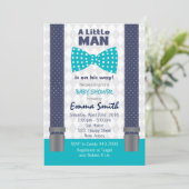 リトルマン ベビーシャワー招待状 招待状 (スタンド正面)