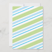 リトルマン|ベビーシャワー 招待状 (裏面)