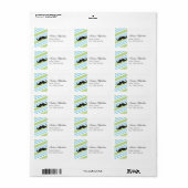 リトルマン |差出人住所ラベル ラベル (フルシート)