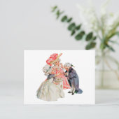 リトルマーサワシントンズティーパーティー インビテーションポストカード (スタンド正面)