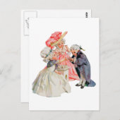 リトルマーサワシントンズティーパーティー ポストカード (正面/裏面)