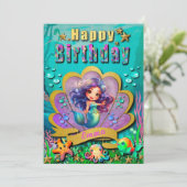 リトルマーメイドの誕生日の女の子のパーティー - 海の中へ (スタンド正面)