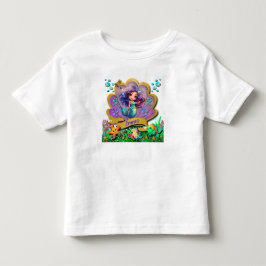 リトルマーメイドの誕生日ガールパーティー - アンダーザシー トドラーTシャツ