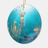 リトルマーメイドオーナメント セラミックオーナメント (左)