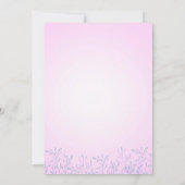 リトルマーメイドキッズダブルお祝い誕生日 招待状 (裏面)