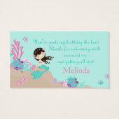 リトルマーメイドギフトラベルMブルネット (裏面)