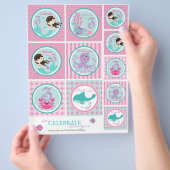 リトルマーメイドトッパーテンプレートBru3 チラシ (手)