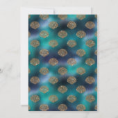 リトルマーメイドベイビーシャワー 招待状 (裏面)