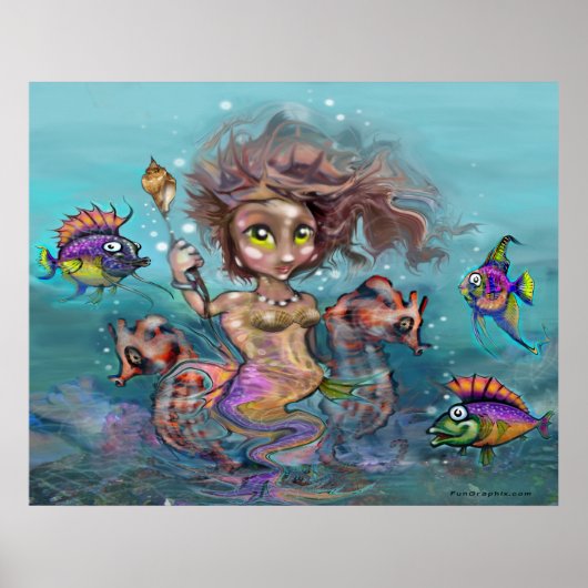 リトルマーメイドポスター ポスター (正面)