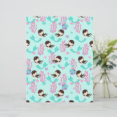 リトルマーメイド両面スクラップブック紙ブリュネ1 (スタンド正面)