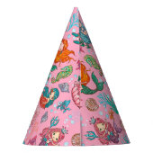 リトルマーメイド誕生日 パーティーハット (裏面)