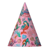 リトルマーメイド誕生日 パーティーハット (左)