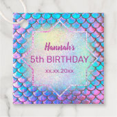 リトルマーメイド誕生日 フェイバータグ (正面)