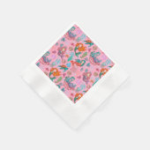 リトルマーメイド誕生日 縁ありカクテルナプキン (角)