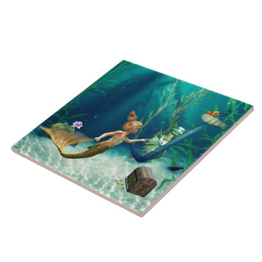 リトルマーメイド2タイル タイル (側面)