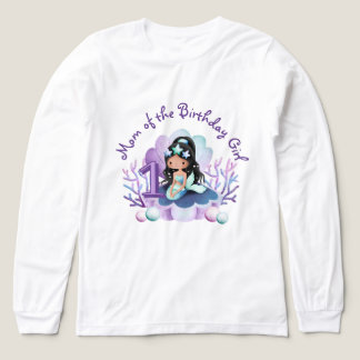 リトルマーメイド お誕生日おめでとうママ トライブレンドTシャツ
