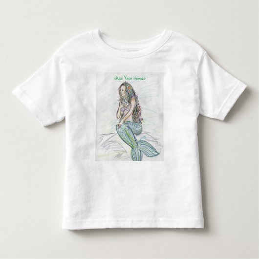 リトルマーメイド フェアリーテイル ファンタジー アート Tシャツ (正面)