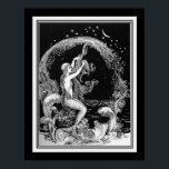 "リトルマーメイド" ca. 1920s – イダRentul Outhwaite ポスター<br><div class="desc">ヴィンテージリトルマーメイドイラストレーションbyイダレンツールOuthwaite.11x14、12x16、および16x20で利用可能</div>