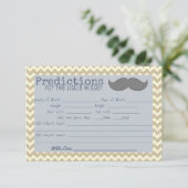 リトルミスターのベイビーシャワー予測 招待状 (スタンド正面)
