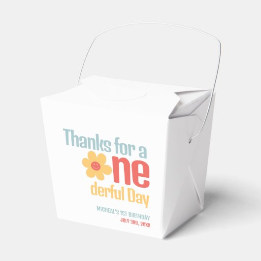 リトルミスターオネダーフルグルーヴィファースト誕生日 フェイバーボックス (正面サイド)