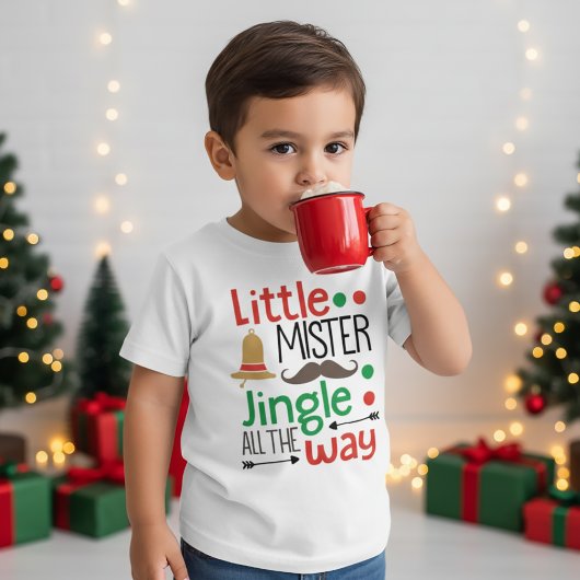 リトルミスタージングルオールザウェイクリスマス Tシャツ