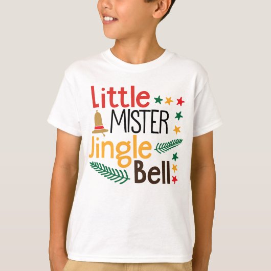 リトルミスタージンジャーベルクリスマス Tシャツ (正面)