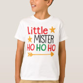 リトルミスターホーホーホークリスマス Tシャツ (正面)