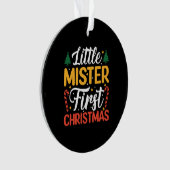 リトルミスター初めてのクリスマス-おもしろいクリスマス オーナメント (正面)