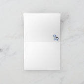 リトルミスター赤ちゃんシャワー サンキューカード (内部)