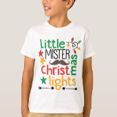 リトルミスター クリスマス ライト Tシャツ (正面)