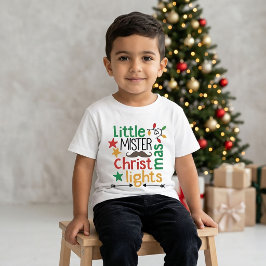 リトルミスター クリスマス ライト Tシャツ