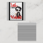 リトルミスター_糖スカル ノートカード (正面/裏面)