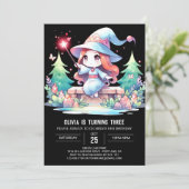 リトルミスティックウィザード誕生日 招待状 (スタンド正面)