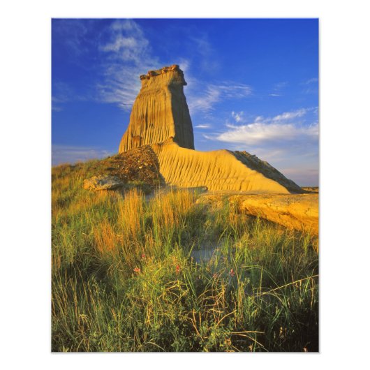 リトルミズーリの浸食記念碑 フォトプリント            (正面)