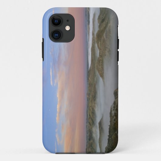 リトルミズーリ川からの霧が立ち込める Case-Mate iPhoneケース (裏面)