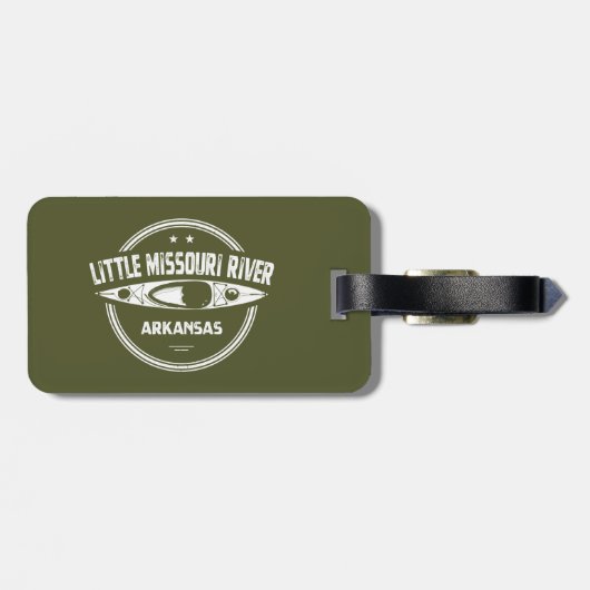 リトルミズーリ川アーカンサスカヤック ラゲッジタグ (裏面横)