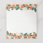 リトルミニマルかわいこちゃんシトラスベビーシャワー座席表 プレイスカード (外部開封)