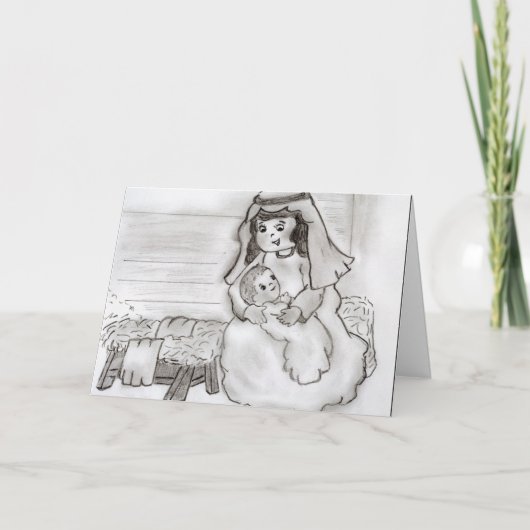 リトルメアリーとベビーイエス シーズンカード (正面)