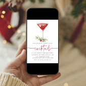 リトルメリーカクテルマルティーニホリデーパーティー 招待状