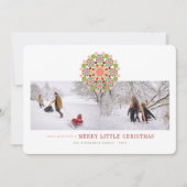 リトルメリークリスマスシックフェスティバルフラワー2写真 シーズンカード (正面)