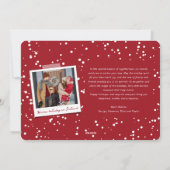 リトルメリークリスマスシックフェスティバルフラワー2写真 シーズンカード (裏面)