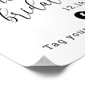 リトルメリークリスマスブライダルシャワーへようこそ ポスター (角)