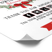 リトルメリークリスマスブライダルシャワーへようこそ ポスター (角)