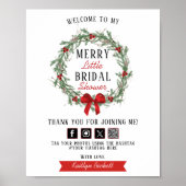 リトルメリークリスマスブライダルシャワーへようこそ ポスター (正面)
