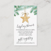 リトルメリークリスマスブライダルシャワー エンクロージャーカード (正面)