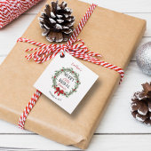 リトルメリークリスマスブライダルシャワー フェイバータグ